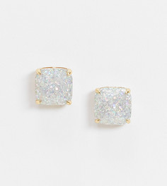 Квадратные серьги-гвоздики Kate Spade-Мульти