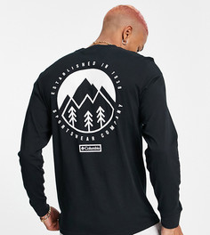 Черный лонгслив Columbia Cades Cove – эксклюзивно для ASOS-Черный цвет