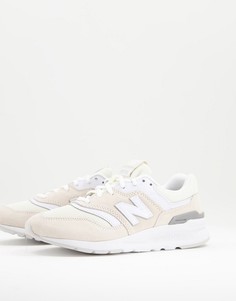 Светло-розовые кроссовки New Balance 997H-Розовый цвет