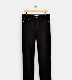Черные свободные джинсы Topman Tall-Черный цвет