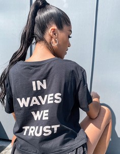 Черная футболка с короткими рукавами Billabong Waves All Day-Черный