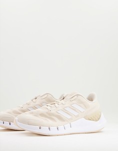 Кроссовки цвета слоновой кости Adidas Running Climacool Ventania-Белый
