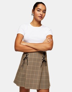 Белая базовая футболка Topshop-Белый