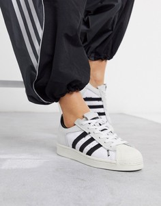 Белые кроссовки adidas Originals Workshop Superstar-Белый