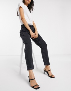 Черные прямые джинсы из смесового органического хлопка Vero Moda-Черный цвет