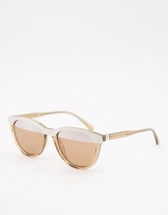 Двухцветные солнцезащитные очки Calvin Klein Jeans-Коричневый цвет