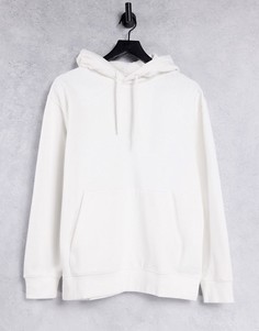 Худи белого цвета Topman-Черный цвет