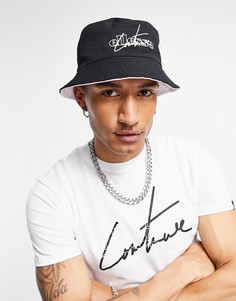 Черная панама с логотипом The Couture Club х ellesse Banus-Черный