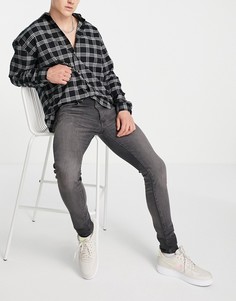 Черные выбеленные джинсы суженного книзу кроя Levis-Черный цвет Levis®