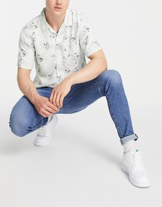 Выбеленные голубые зауженные джинсы Levis-Голубой Levis®