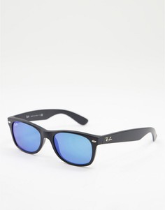 Солнцезащитные очки-вайфареры в черной прямоугольной оправе в стиле унисекс Ray-Ban 0RB2132-Черный цвет