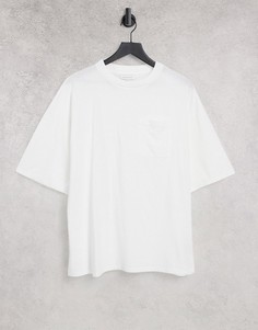 Футболка цвета экрю Topshop boysie-Светло-бежевый