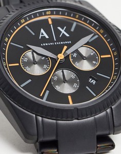 Черные часы-браслет Armani Exchange Mens Giacomo AX2852-Черный