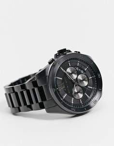 Мужские часы с черным ремешком Michael Kors Brecken MK8858-Черный цвет