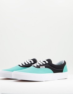 Кроссовки темно-синего и бирюзового цвета Vans Era-Темно-синий