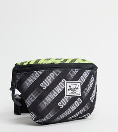 Эксклюзивная черная сумка с ремешком через плечо Herschel Supply Co. Fourteen-Черный