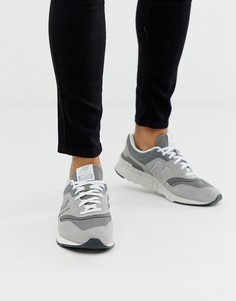 Кроссовки тройного серого цвета New Balance 997-Серый