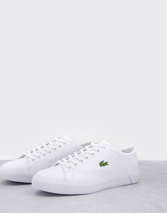Белые кроссовки Lacoste Gripshot-Белый