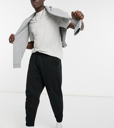 Черные oversized-джоггеры ASOS DESIGN-Черный