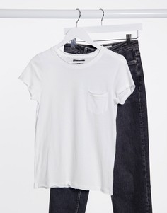 Белая свободная футболка Brave Soul-Белый