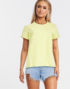 Желтая классическая футболка Brave Soul eleanor-Желтый