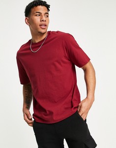 Красная oversized-футболка Topman-Красный