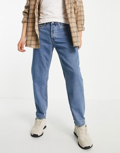Свободные выбеленные джинсы Topman-Синий