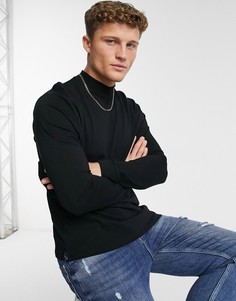 Черная водолазка Topman-Черный цвет