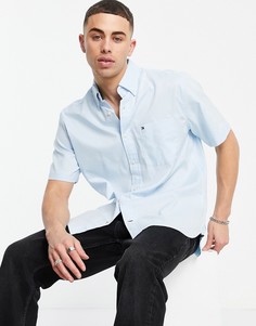 Рубашка с короткими рукавами Tommy Hilfiger-Голубой