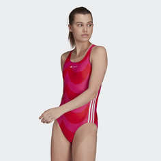 Слитный купальник Marimekko 3-Stripes adidas Performance