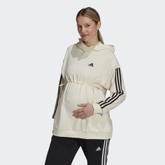 Худи для будущих мам Essentials 3-Stripes adidas Sport Inspired