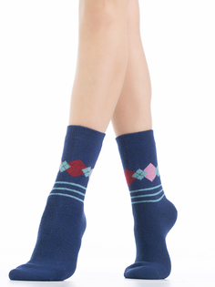 Носки женские Hobby Line HOBBY 6007-1 синие 36-40