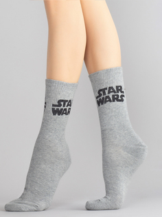 Носки женские Hobby Line HOBBY 80158-16-57 серые 41-45