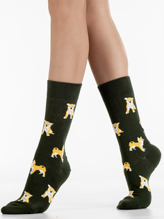 Носки женские Hobby Line HOBBY 80135-03-05 зеленые 36-40