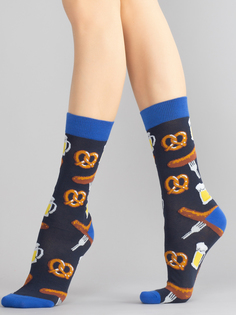 Носки женские Hobby Line HOBBY 80128-10-01 синие 36-43