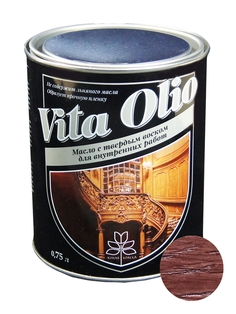 Масло Интерьерное Vita Olio Махагон 0,75 л. с воском Живая Краска