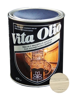 Масло Интерьерное Vita Olio Дуб обыкновенный 0,75 л. с воском Живая Краска