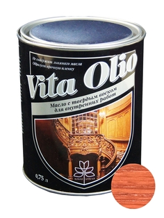 Масло Интерьерное Vita Olio Вишня 0,75 л. с воском Живая Краска