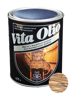 Масло Интерьерное Vita Olio Каштан 0,75 л. с воском Живая Краска