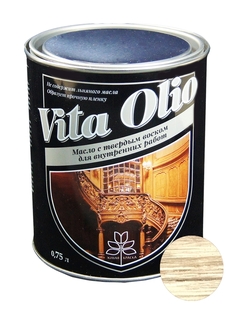 Масло Для полов и мебели Vita Olio Бесцветное 0,75 л. с воском Живая Краска