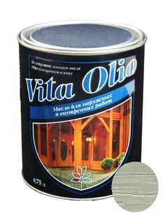 Масло Наружных работ Vita Olio Пихта 0,75 л. без воска Живая Краска