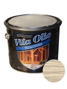 Масло Наружных работ Vita Olio Ясень оливковый 5 л. без воска Живая Краска