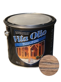 Масло Наружных работ Vita Olio Орех донской 5 л. без воска Живая Краска