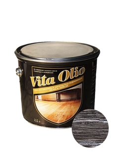 Масло Для полов и мебели Vita Olio Эбеновое дерево 10 л. с воском Живая Краска