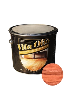 Масло Для полов и мебели Vita Olio Вишня 10 л. с воском Живая Краска