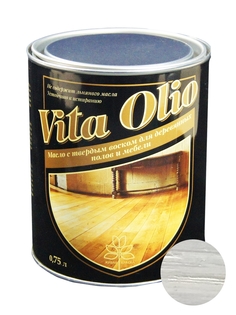 Масло Для полов и мебели Vita Olio Береза 0,75 л. с воском Живая Краска