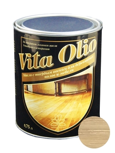 Масло Для полов и мебели Vita Olio Сосна 0,75 л. с воском Живая Краска