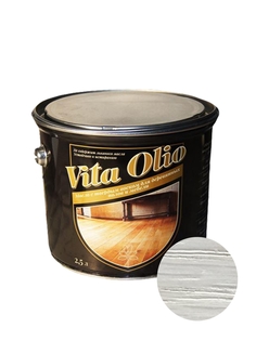 Масло Для полов и мебели Vita Olio Береза 10 л. с воском Живая Краска