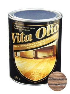 Масло Для полов и мебели Vita Olio Орех донской 0,75 л. с воском Живая Краска