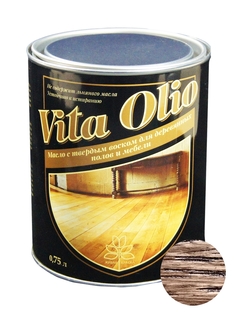 Масло Для полов и мебели Vita Olio Венге 0,75 л. с воском Живая Краска